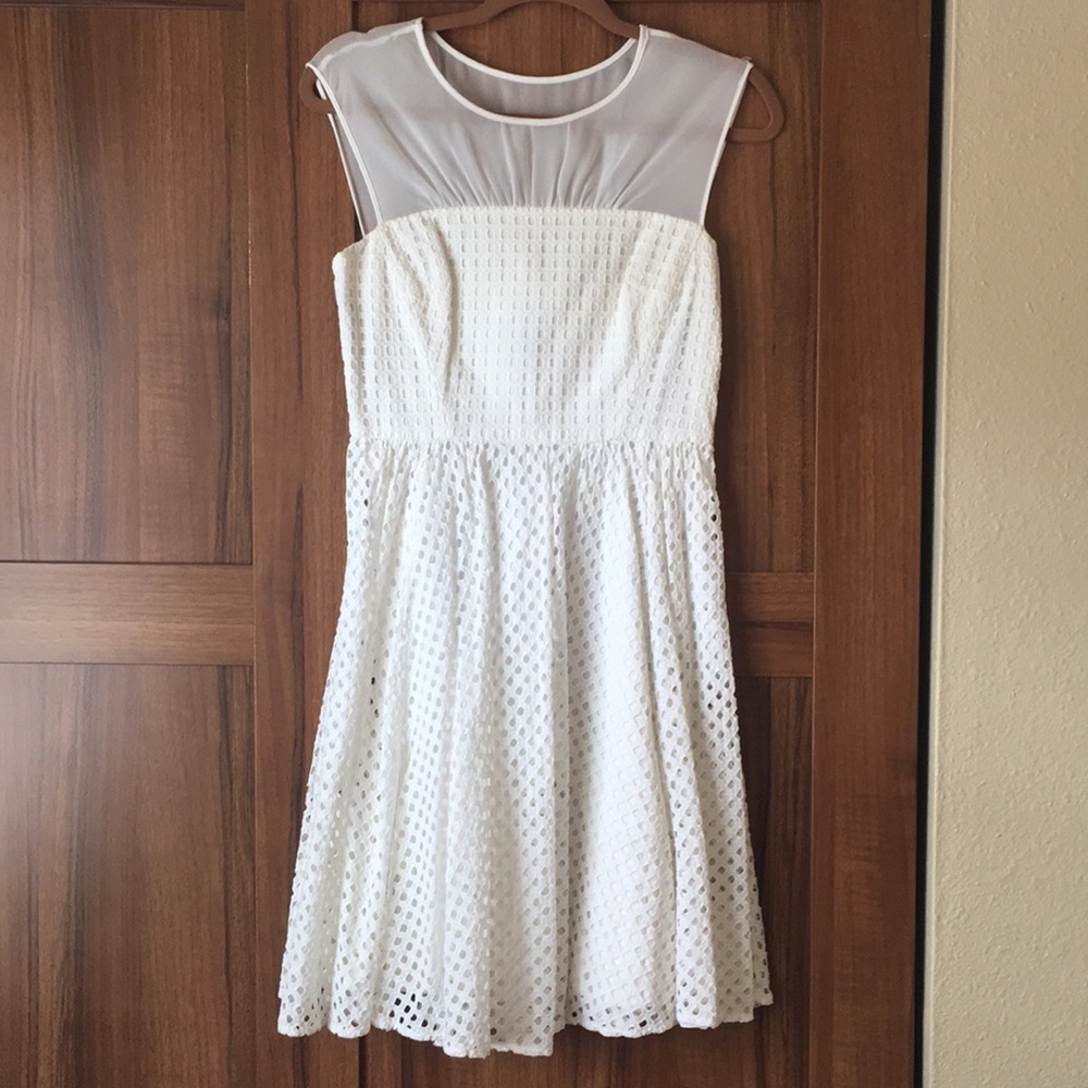 Vera Wang Eyelet dress